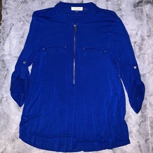 Calvin Klein 3/4 Sleeve Blouse